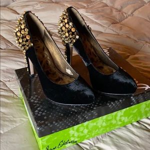 Sam Edelman Crushed Velvet heels